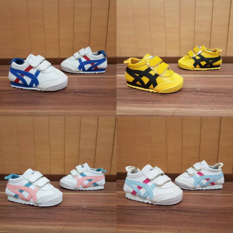 PROMO - Asics Onitsuka tiger Kids Perekat - Sepatu Anak