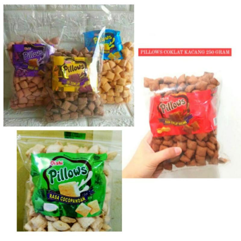 

Oishi Pillow 150gr / Original Snack Murah FREE BUBBLEWRAP