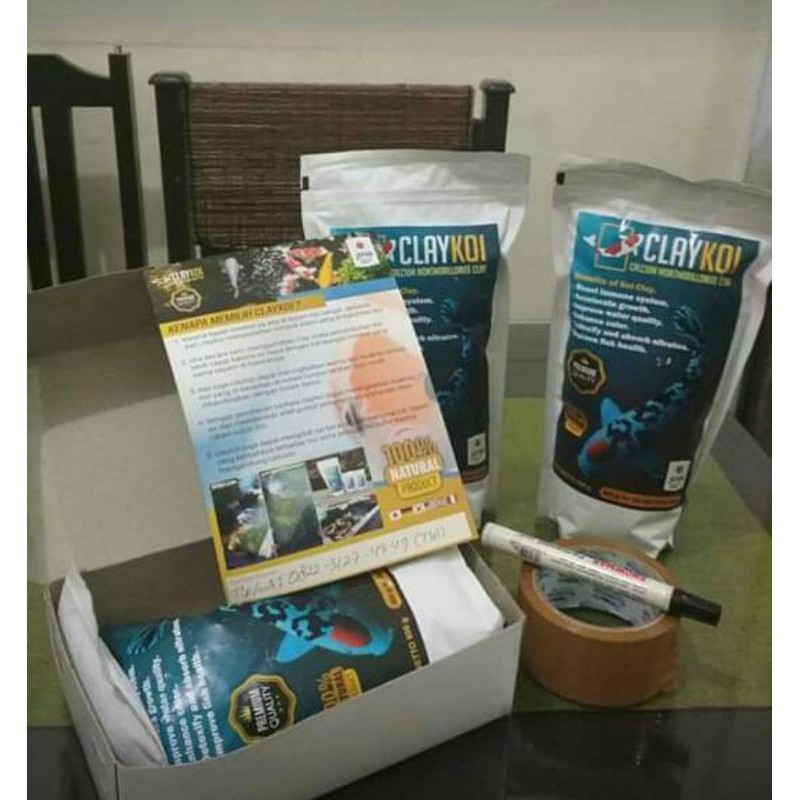 Penjernih Air Kolam Ikan Claykoi