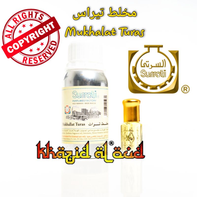 Khazid Al Oud - Parfum Mukhalat Turas Surrati Original | Parfum Surrati Original
