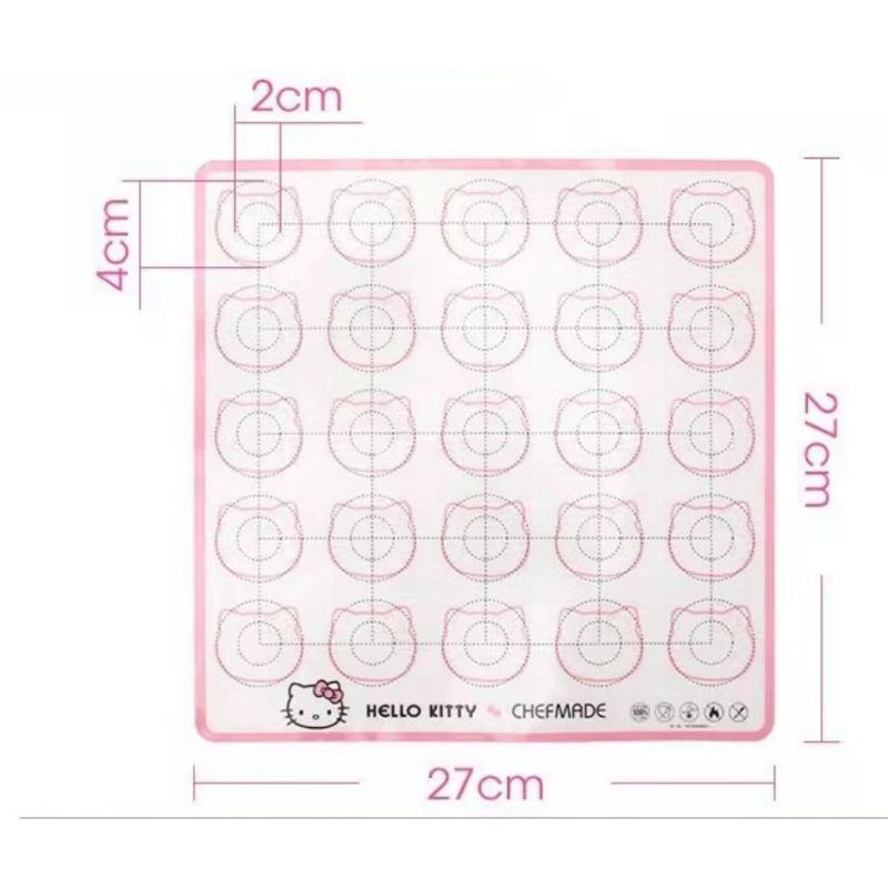 CHEFMADE SILMAT MACARON MOTIF