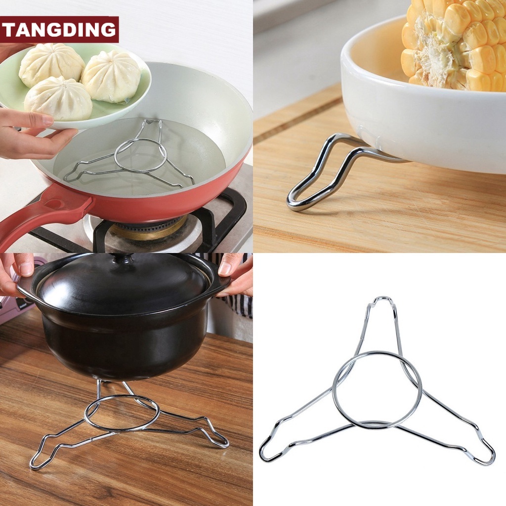 【COD Tangding】Rak Penyimpanan Multifungsi Bahan Stainless Steel Untuk Dapur