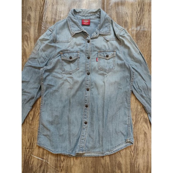 Kemeja Denim Dickies Second Original/ Preloved