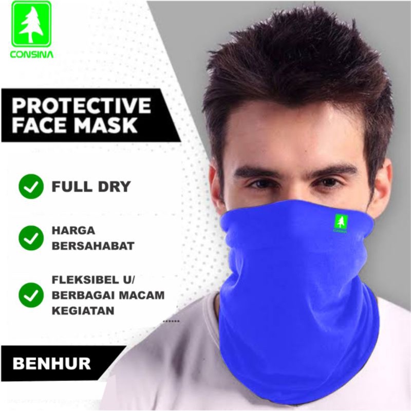 Buff masker berkendara masker gowes pendaki gunung