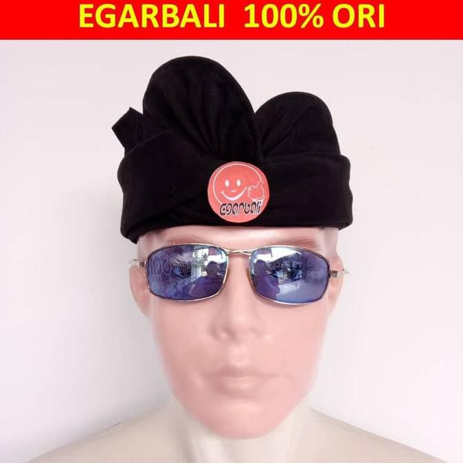 Udeng Bali hitam polos LIMITED EDITION