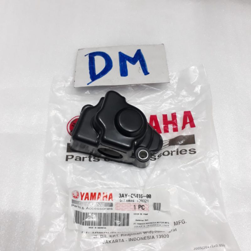 cover tutup pompa oli pump samping FIZR F1ZR Alfa champ Force1 3AY-E5416-00 asli original Yamaha