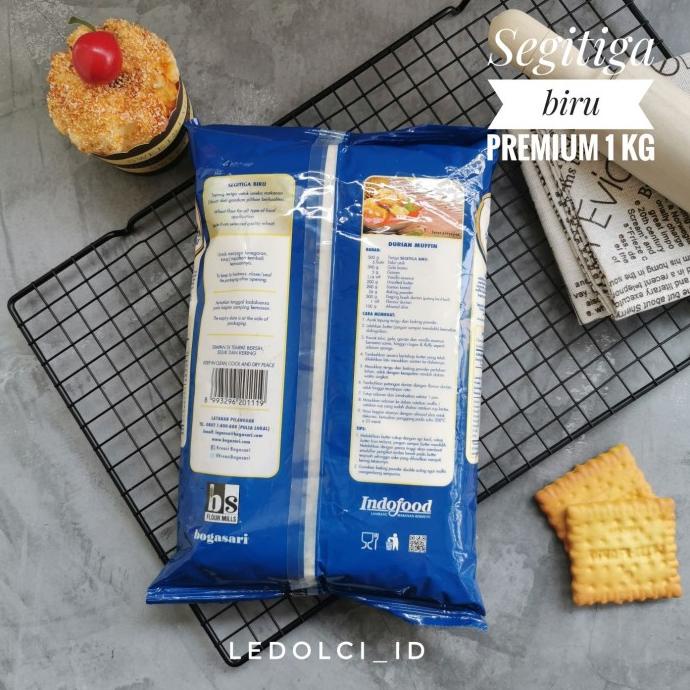 

TEPUNG TERIGU SEGITIGA BIRU PROTEIN SEDANG TERIGU SERBAGUNA PREM 1 KG ledolci92 Diminati Banget