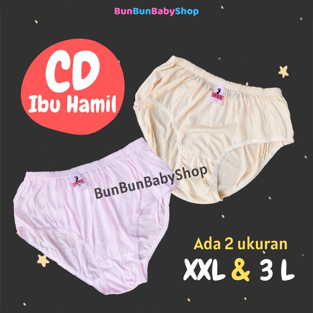 CD Bumil Celana Dalam Maternity Perlengkapan Menyusui Bayi Baru Lahir Peralatan Ibu Hamil Murah BunB