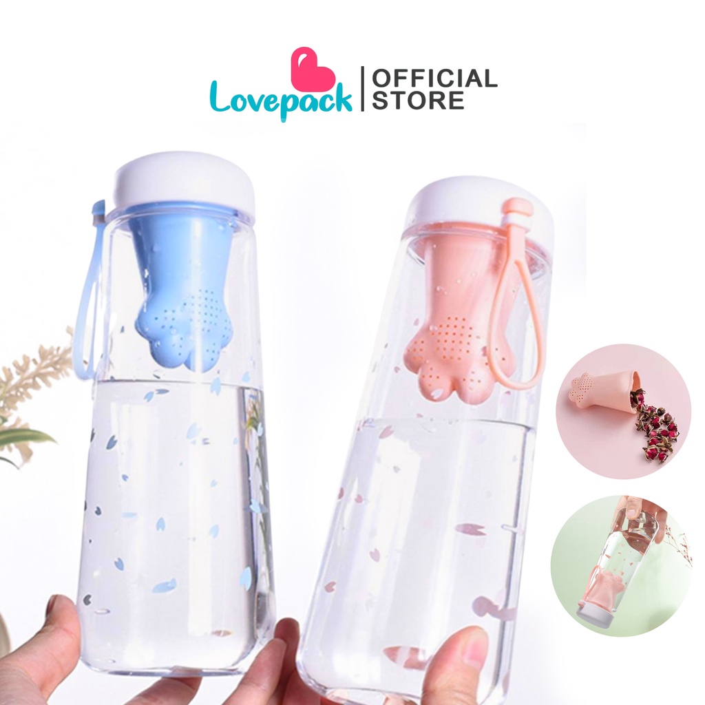 LOVEPACK -  Botol Minum Paw Cat 550ml ( BM55 )