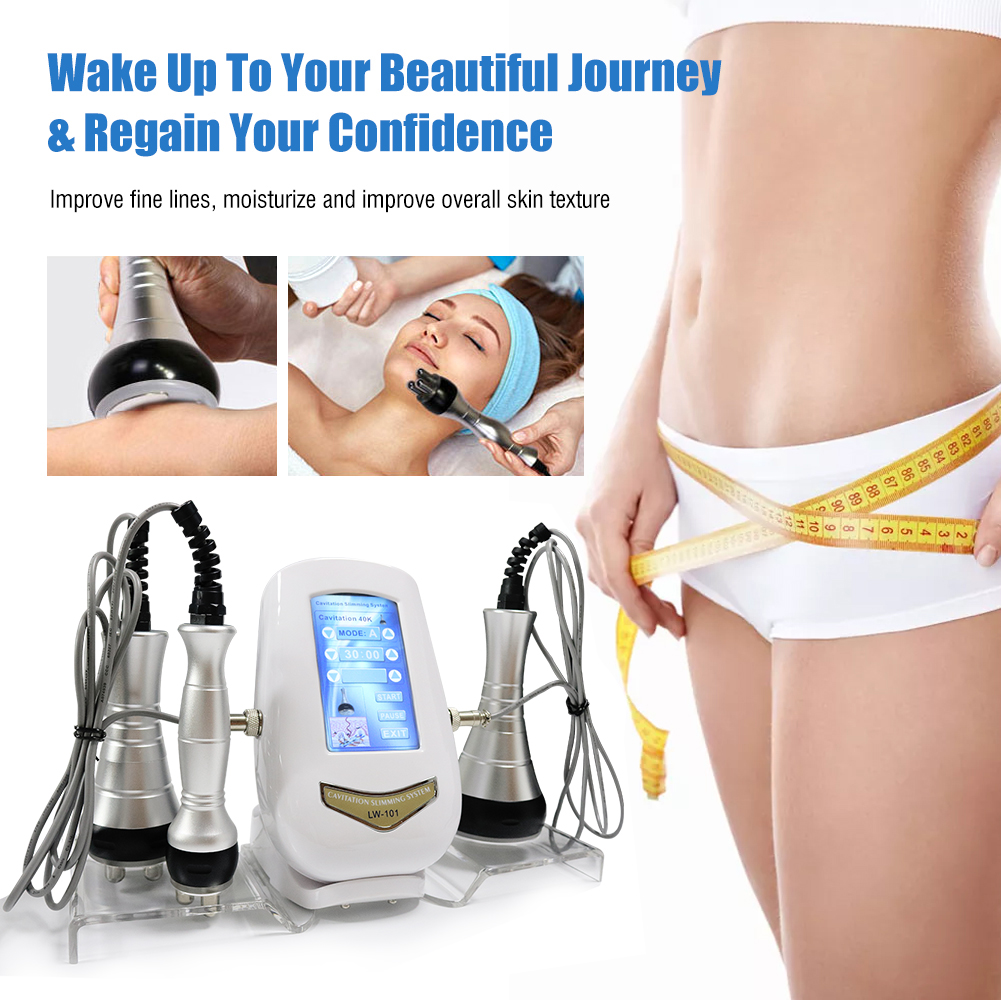 Rf Slimming Machine 3 In 1 Wajah Badan 40k Burn Fat Pelangsing Tubuh Hilangkan Kerut Radio Frequency