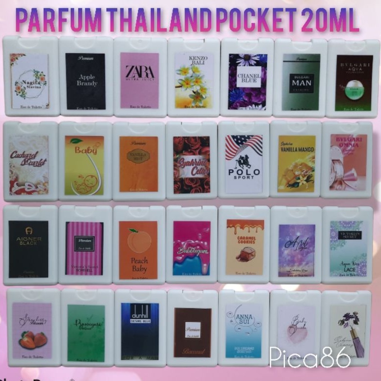 PARFUM THAILAND POCKET 20ML PARFUM WANITA PARFUM PRIA