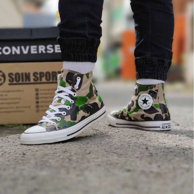 SEPATU SNEAKERS PRIA CONVERSE CTAS HI  (166714C)