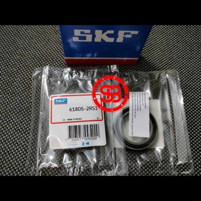 Bearing 61805 2RS / 6805 2RS SKF ORIGINAL