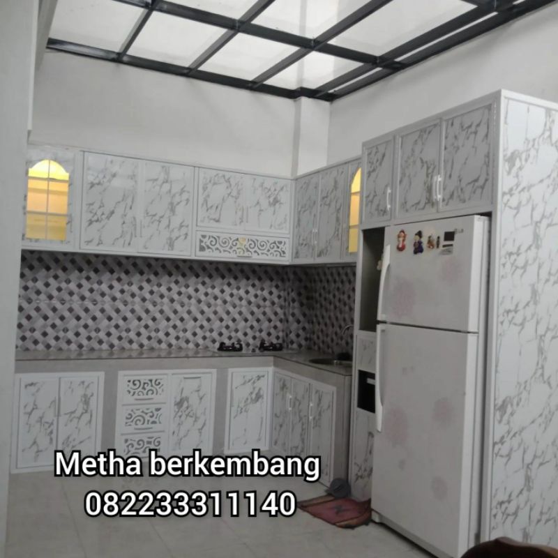 kitchen set aluminium acp