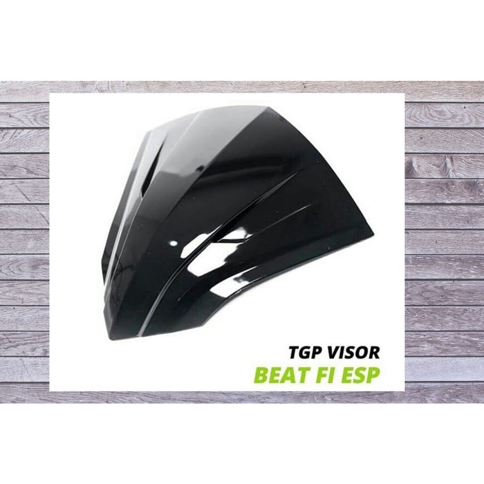 TGP Visor Motor Beat FI ESP 2015-2016 Warna Hitam Bahan Berkualitas