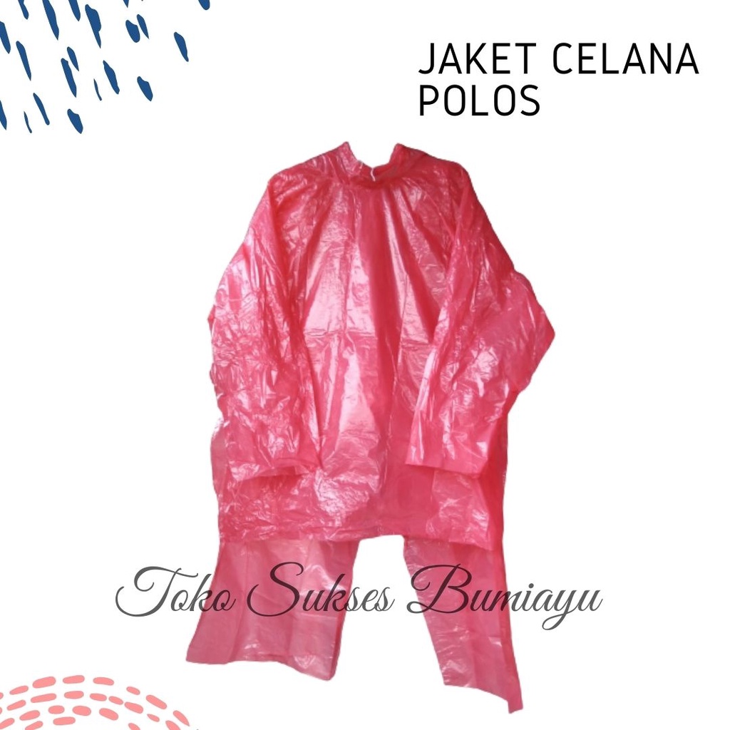 JAS HUJAN PLASTIK / MANTEL PLASTIK / JAS HUJAN PLASTIK POLOS / JAS HUJAN PLASTIK POLKADOT / MANTEL P