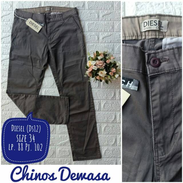 Celana panjang chinos diesel house