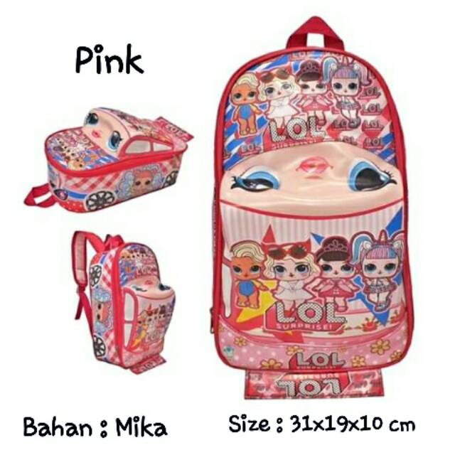 Tas sekolah Paud - TK LOL