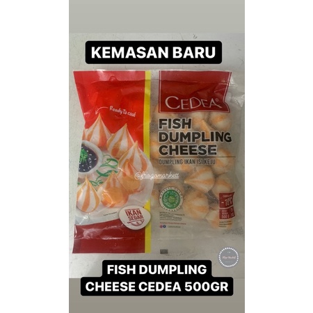 

Cedea Dumpling Ikan Isi Keju / Ayam 500gr