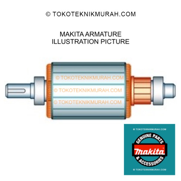 Makita Armature 9218PBL - Angker 9218 PBL Asli Original