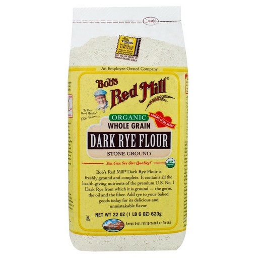 

Bob's red Mill Organic Dark Rye Flour 623gr