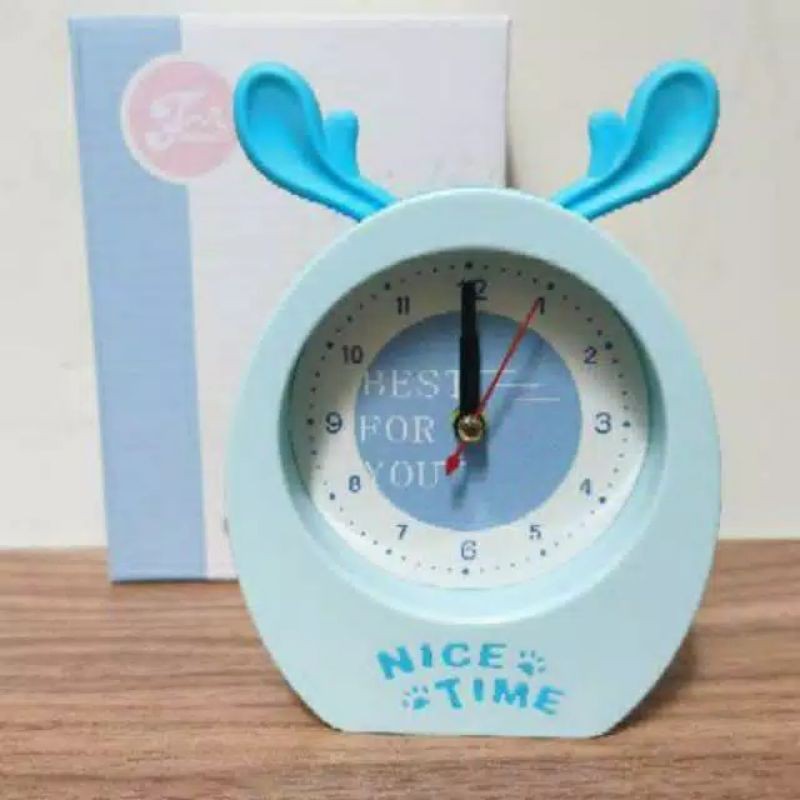 Jam Beker Karakter Rusa Beep 231 / Jam Weker Karakter Murah / Jam Beker Alarm Murah / Alarm Clock / 