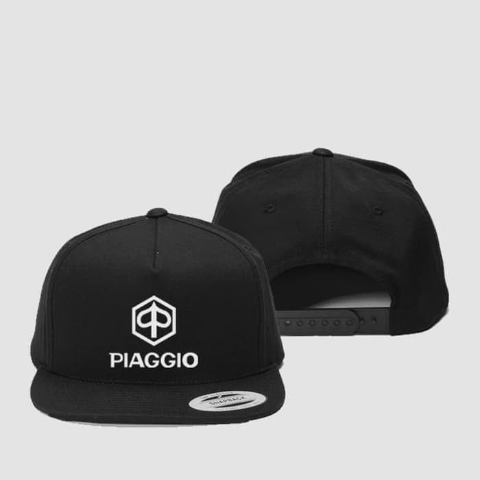 Topi Snapback Vespa Piaggio Logo