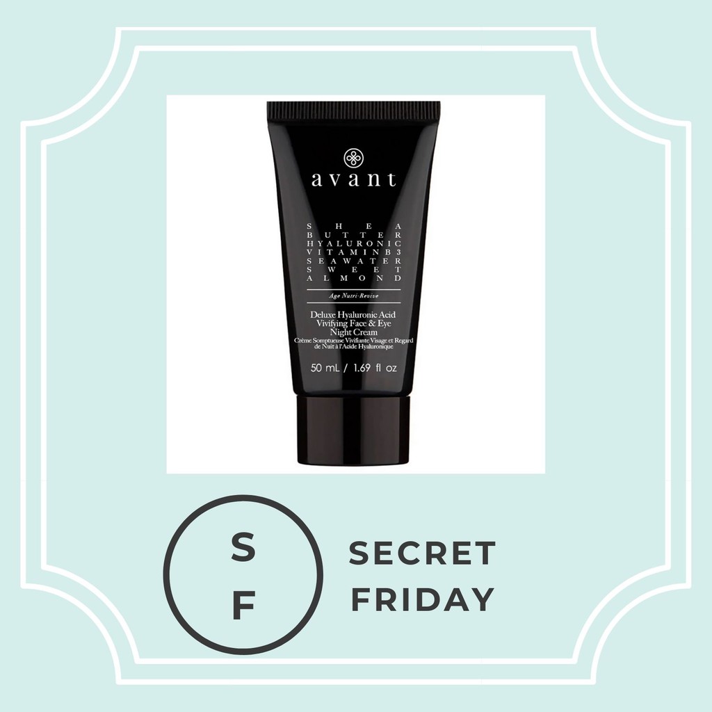 deluxe hyaluronic acid vivifying face & eye night cream