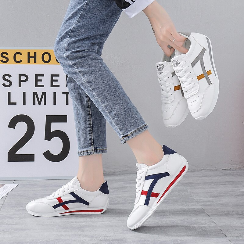 Sepatu Sneakers Snekers Wanita Cewek Cewe Perempuan Import Korea Original Premium Branded Murah Kekinian Terbaru