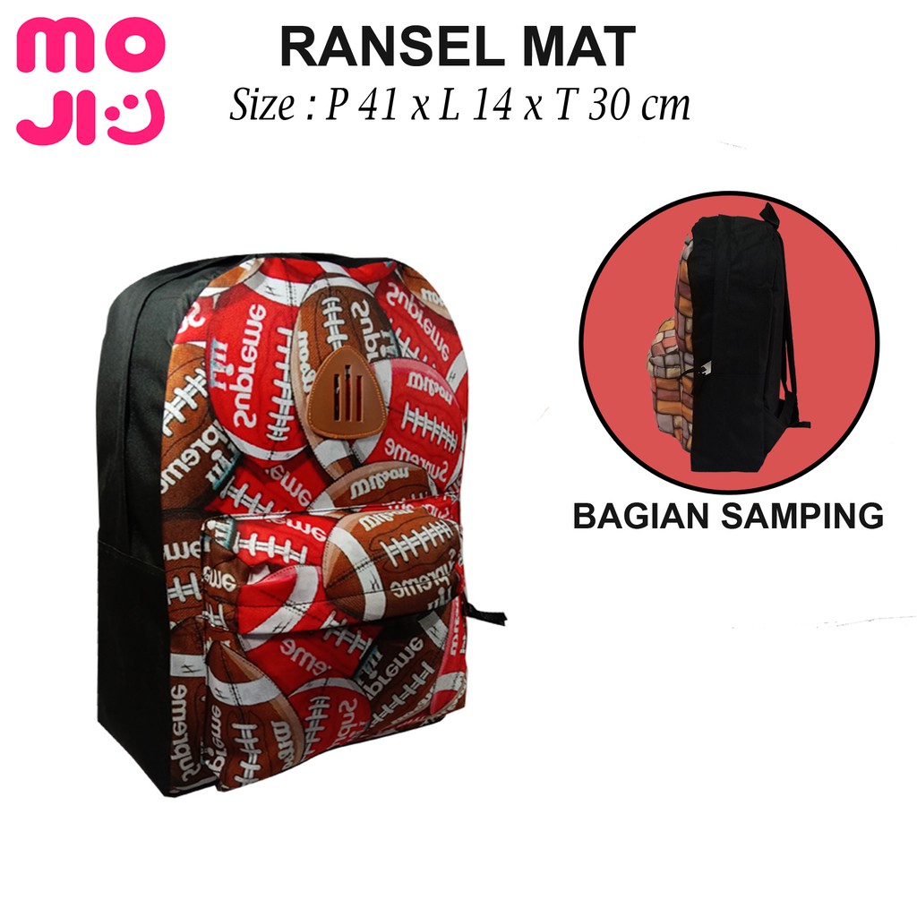 Tas Ransel Anak Fashion Sekolah Motif Trendy