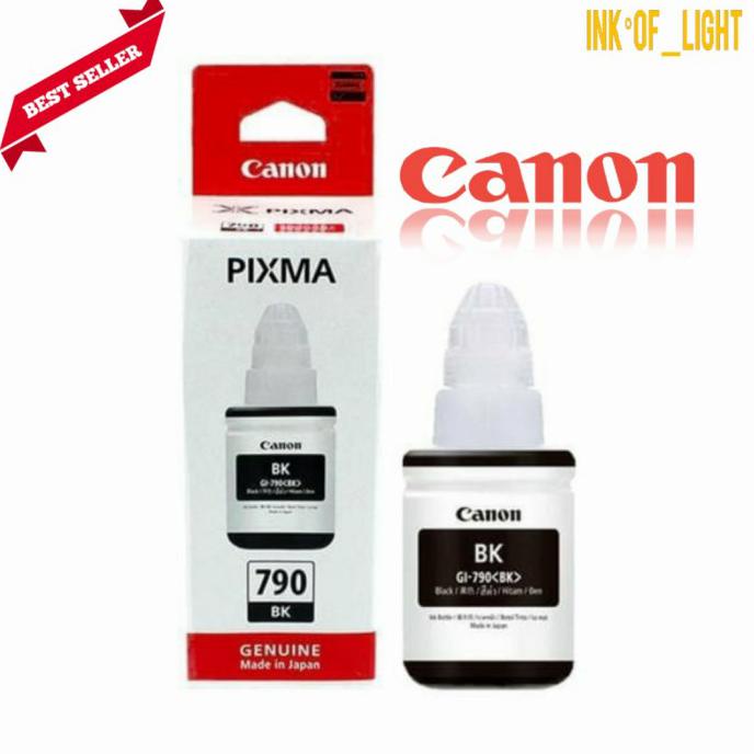 Tinta Gi790 Canon Pixma Black G1000 G1010 G2000 G2010 G3000 G3010 - Hitam