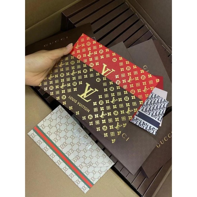 

{{{{{{] Amplop Angpao Merek Motif LV CHANEL Dior Gucci Tahun Baru Imlek &Natal