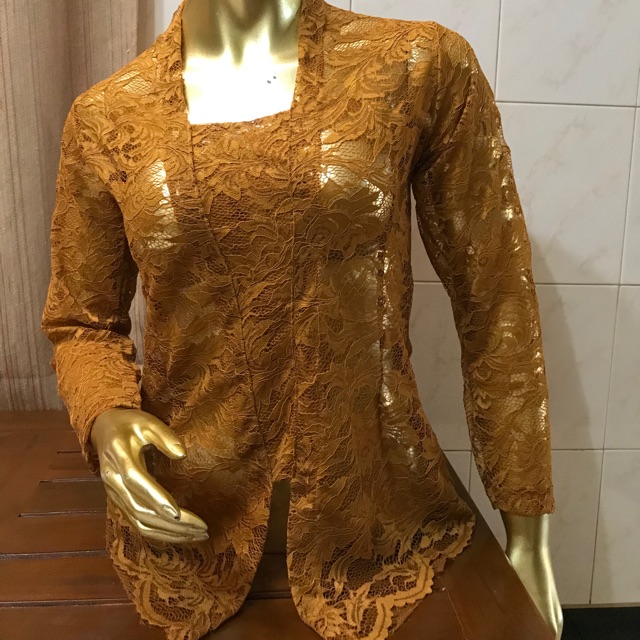 Kebaya bali brokat jumbo XXXL Lengan panjang / kebaya bali / kebaya jumbo / kebaya brokat / kebaya