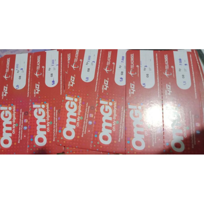 Voucher Telkomsel 1,5gb sumbagut