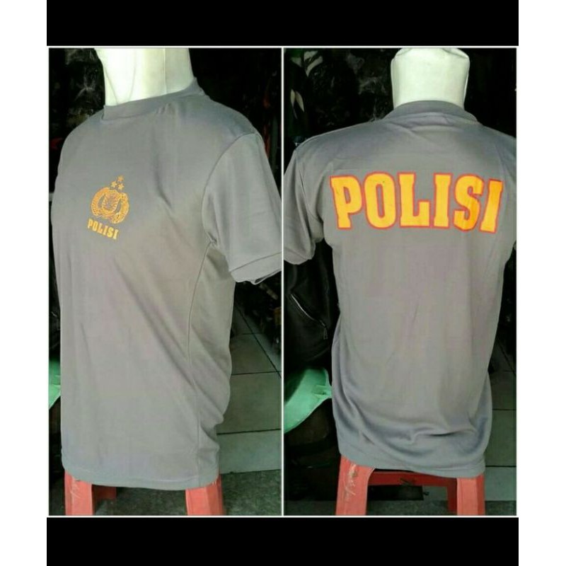 KAOS DINAS POLISI - KAOS DALAM POLISI - KAOS PENDEK POLISI - KAOS POLISI MURAH
