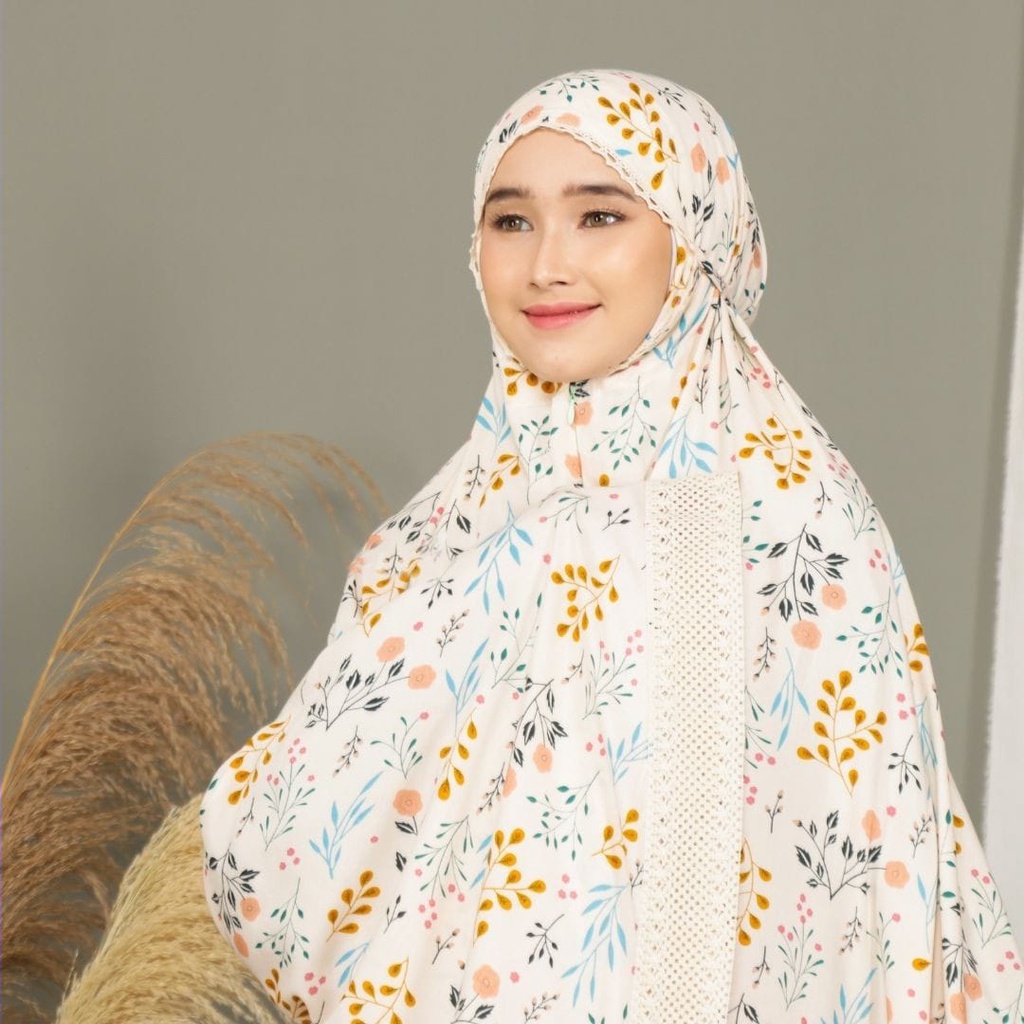 Mukena Jumbo Dewasa 2in1 DAISY Rayon Viscose Premium