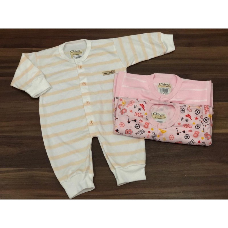 CHIYO BABY SLEEPSUIT - BAJU KODOK PANJANG 0-3 BULAN | baju bayi