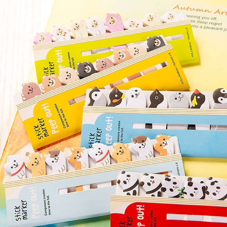 Sticky Note Stick Marker Peep Out-4