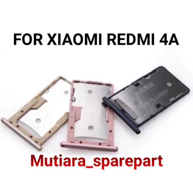 SIMTRAY SIM CARD TEMPAT KARTU SIM XIAOMI REDMI 4A