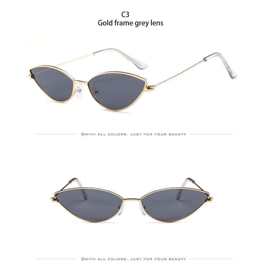 Kacamata Sunglass Desain Cat Eye Gaya Western Gaya Western