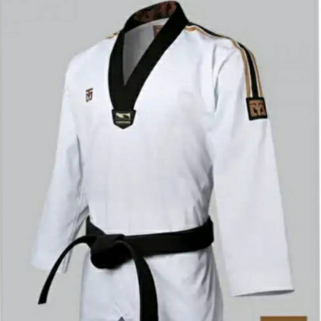 DOBOK TAEKWONDO MOOTO PRIDE 3 PREMIUM TAEKWONDO DOBOK MOOTO ORIGINAL KOREA KYORUGI SENIOR PEMULA