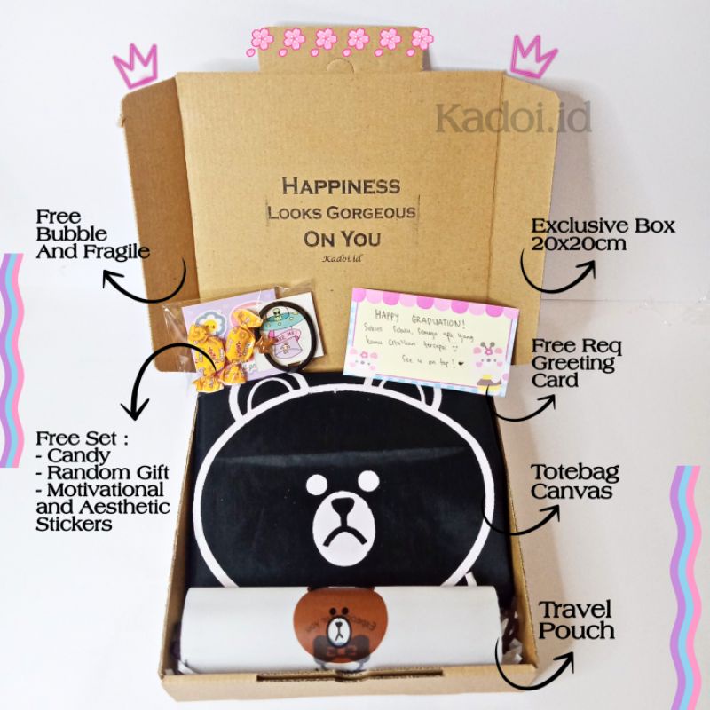 

Hampers Kado Gift Box Wisuda Ulang Tahun