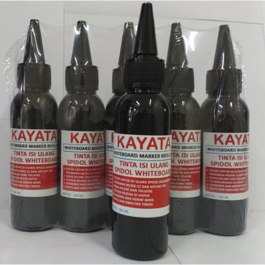 

Cuci Gudang Awal Tahun Tinta spidol whiteboard refill Kayata murah dan berkualitas 100 ML Big Sale