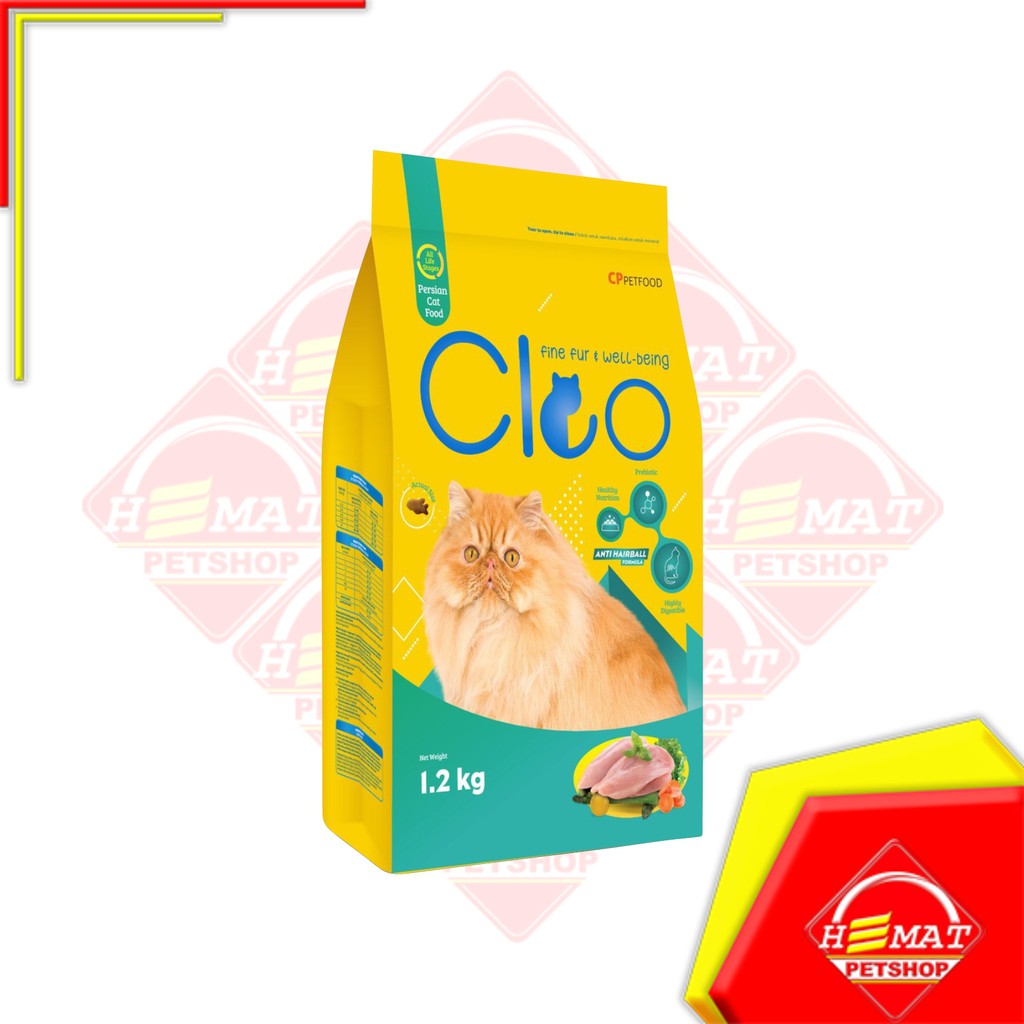 Makanan Kucing dewasa CLEO Persian Persia 1.2 kg cat food