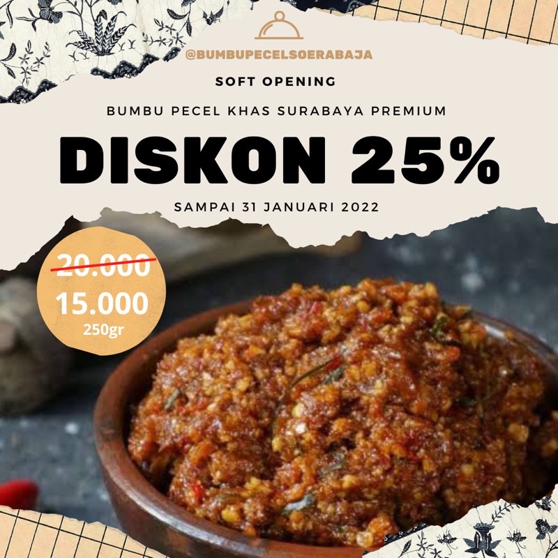 

Bumbu Pecel Soerabaja