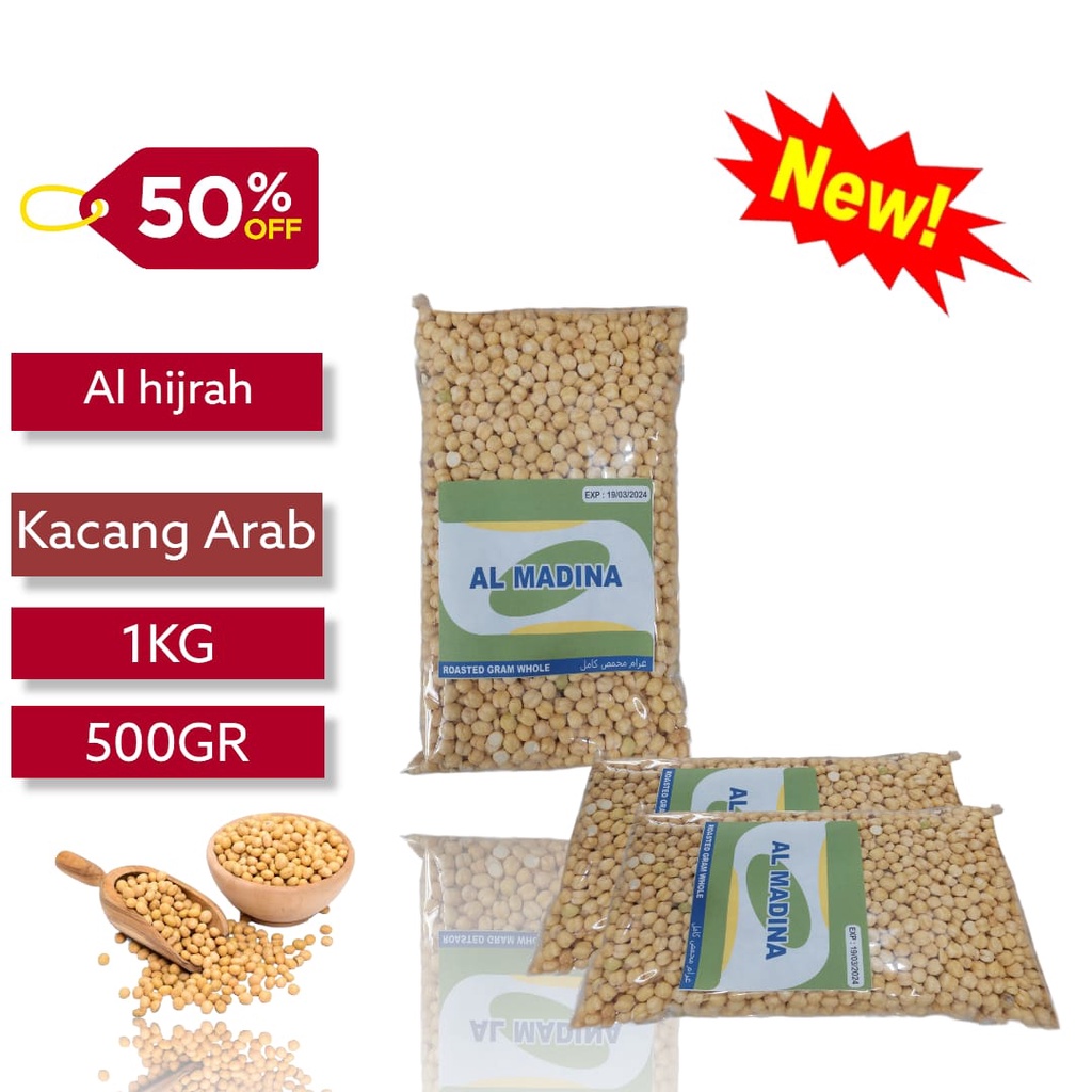 Kacang arab super renyah 1/2 kg