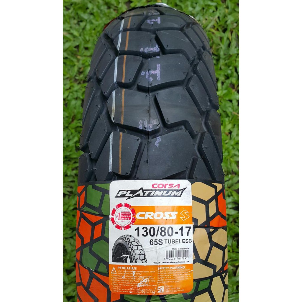 Ban Luar Corsa 130-80-17 Cross-S Tubeless