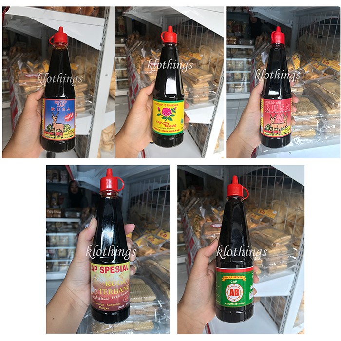 

Kecap Asin Asli Bangka 300ml Rusa Biasa Premium Super / Kuda Terbang / Mawar / Rose / AB