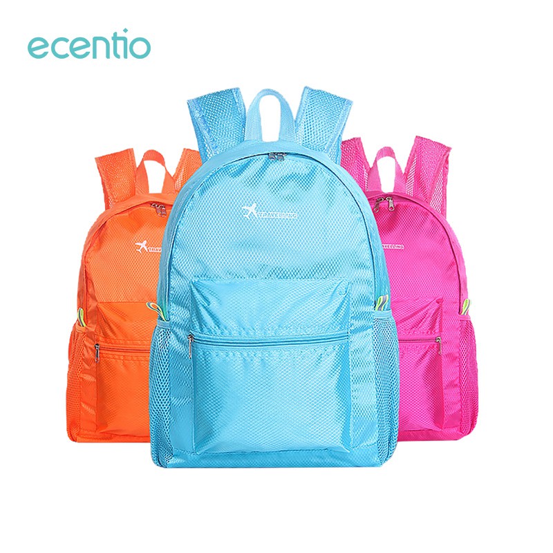 

Ecentio Travel Backpack Fashion Foldable Lightweight Backpack for Travel Hiking 4 Colors Option