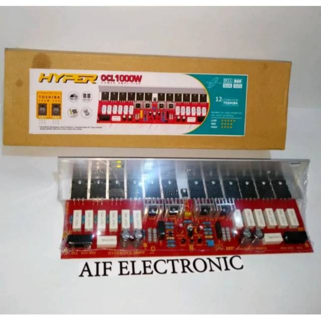 Kit Power Amplifier HYPER OCL 1000W mono